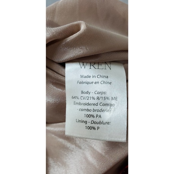 Wren By Anthropologie Fit Flare Dress XL - Picture 7 of 7